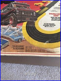Vintage TYCO A-Team Slot Car Action Race Track BOX ONLY