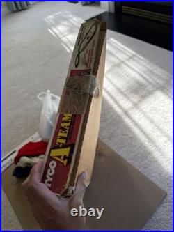Vintage TYCO A-Team Slot Car Action Race Track BOX ONLY