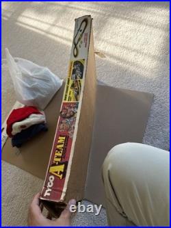 Vintage TYCO A-Team Slot Car Action Race Track BOX ONLY