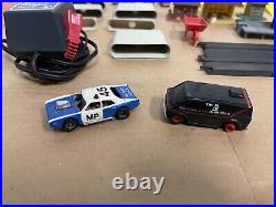 Vintage TYCO A-Team Slot Car Action Race Track Set PARTS with Van AND MP Car