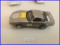 Vintage TYCO Magnum 440 x-2 California GT Slot Car Track Set Datsun Cars + Tires
