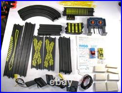 Vintage TYCO Slot Car Set, 2 Cars, Lap Counter, Lane Changers, Squeeze Track Vintage TYCO Slot Car Set, 2 Cars, Lap Counter, Lane Changers, Squeeze Track