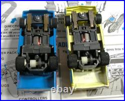 Vintage TYCO Slot Car Set, 2 Cars, Lap Counter, Lane Changers, Squeeze Track Vintage TYCO Slot Car Set, 2 Cars, Lap Counter, Lane Changers, Squeeze Track