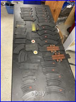 Vintage TYCO Slot Car Track Curves Straights Lap Counter Lot