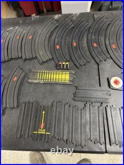 Vintage TYCO Slot Car Track Curves Straights Lap Counter Lot