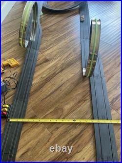 Vintage TYCO Super Duper Double Looper With Night Glow Slot Car Track (2) Cars