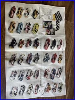 Vintage TYCO Super Duper Double Looper With Night Glow Slot Car Track (2) Cars