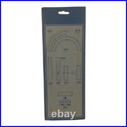 Vintage TYCO US 1 Road & Rail 9 Straight Slot Car Track #3727 Ho Scale NEW