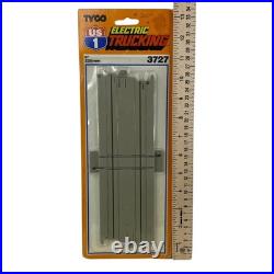 Vintage TYCO US 1 Road & Rail 9 Straight Slot Car Track #3727 Ho Scale NEW