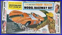 Vintage Tiger Track Model Raceway Set 1/32 Slot Car SEALED 1960s