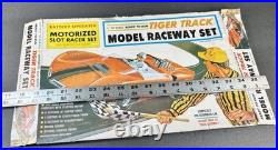 Vintage Tiger Track Model Raceway Set 1/32 Slot Car SEALED 1960s