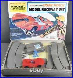 Vintage Tiger Track Model Raceway Set 1/32 Slot Car SEALED 1960s