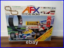 Vintage Tomy AFX XS-104 F-1 Loop Set Slot Car Track Mint In Box Excellent Tyco
