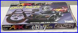 Vintage Tomy Aurora AFX Ghost Racer Slot Car Set 1987 Corvette Complete Tested