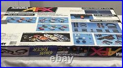 Vintage Tomy Aurora AFX Ghost Racer Slot Car Set 1987 Corvette Complete Tested