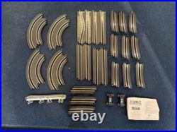 Vintage Turbo Slot Car 26 Piece Track Toy With Two Cars