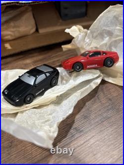 Vintage Tyco 2-in-1 Racing Slot Car Race Track Set NEW Bonus Drag Strip 4 Cars