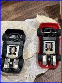 Vintage Tyco 2-in-1 Racing Slot Car Race Track Set NEW Bonus Drag Strip 4 Cars