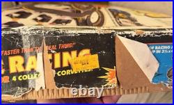 Vintage Tyco 4-Lane Racing Electric Slot Track-100% Complete! NEW OPEN BOX