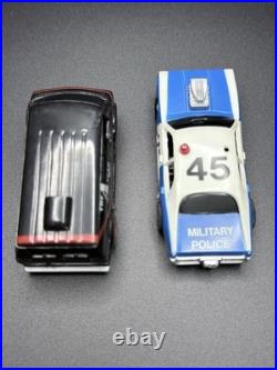 Vintage Tyco A-Team Action Racing, HO Slot Car Set. Extended Track Included