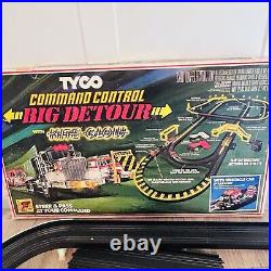 Vintage Tyco Command Control Nite Glow Big Rig Detour Slotless