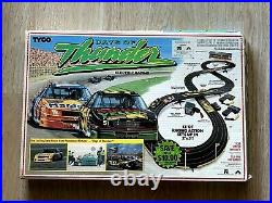 Vintage Tyco HO Scale NASCAR Days Of Thunder Slot Car Race Track Set Complete