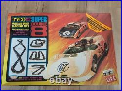 Vintage Tyco HO Scale Track Super Double 8 Over & Under Racing Set W. / Cars NICE