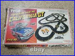 Vintage Tyco Magnum 440-X2 California GT Track withbox Y423