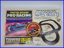 Vintage Tyco Pro Pretzel Bender racing No. 8311 with cars 100% Complete CLEAN