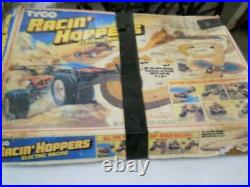 Vintage Tyco Racin' Hoppers Electric Slot Car Race Track for Parts & Repair