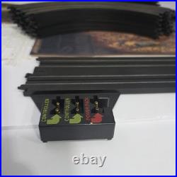 Vintage Tyco Racing Warriors Battle Of The Car Crusher Slot Car Race Track! READ