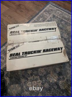 Vintage Tyco Real Truckin Raceway HO Scale Slot Racing Track Set No Cars