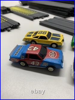 Vintage Tyco Slot Car Lot HO Cars Tracks Nascar Lamborghini UNTESTED