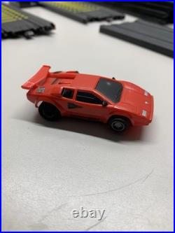 Vintage Tyco Slot Car Lot HO Cars Tracks Nascar Lamborghini UNTESTED