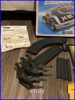 Vintage Tyco Super Cliff Hangers 22 Racing, Missing Cars, Untested