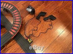 Vintage Tyco Super Duper Double Looper Slot Car Set Complete Track with 2 Cars