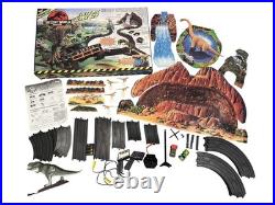 Vintage Tyco The Lost World Electric Slot Car Race Track 1997 With Box