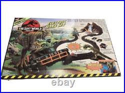 Vintage Tyco The Lost World Electric Slot Car Race Track 1997 With Box