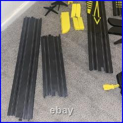 Vintage Tyco U Turn Chase In Box Slot Car Race Track With Cars Rare