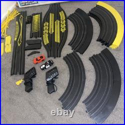 Vintage Tyco U Turn Chase In Box Slot Car Race Track With Cars Rare