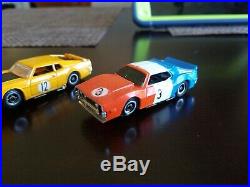 Vintage Tyco pro track and cars All American Pro Racing H. O