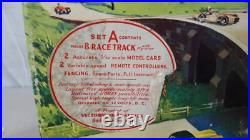 Vintage VIP Electric Model Railways Slot Car Race Track Set From England