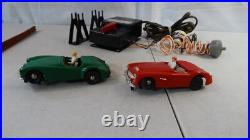 Vintage VIP Electric Model Railways Slot Car Race Track Set From England
