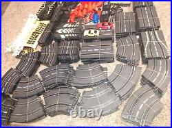 Vintage massive slot car lot of 400+ track accessories controllers car loops ect