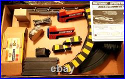 Vtg 1978 Matchbox Speed Tracks Race & Chase Set police car & monza funny car