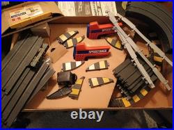 Vtg 1978 Matchbox Speed Tracks Race & Chase Set police car & monza funny car