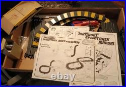 Vtg 1978 Matchbox Speed Tracks Race & Chase Set police car & monza funny car