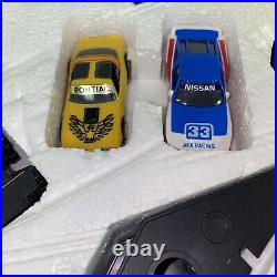 Vtg 1987 Aurora AFX Thunderloop Thriller HO Slot Car Racing Set #8610