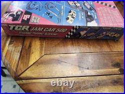 Vtg 1991 TYCO TCR Jam Car 500 Electric Slot Car Racing Track Set #6330 Working