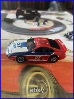 Vtg AUTO WORLD Dukes Of Hazzard Curvehuggers Electric Slot Car Racing USED As Is